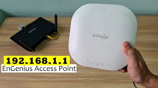 19216811  How To Setup EnGenius WiFi Access Point [upl. by Neirrad]