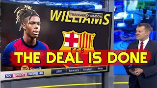 Barcelona is preparing 60 million for the Neco Williams deal and signing the first summer deals [upl. by Refinej]