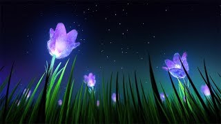 Relaxing Sleep Music and Night Nature Sounds Soft Crickets Beautiful Piano Fall Asleep Fast [upl. by Nedyaj]