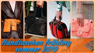 Handtaschen damen frühling sommer 2019 [upl. by Lledor]