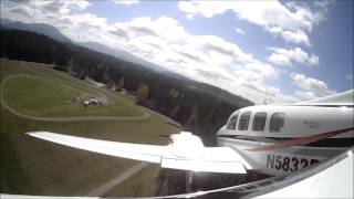 Beechcraft Baron G58 Second Flight [upl. by Latsyk]