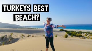 Is PATARA The BEST Beach area in TURKEY VAN LIFE adventures S6E95 [upl. by Ydualc]