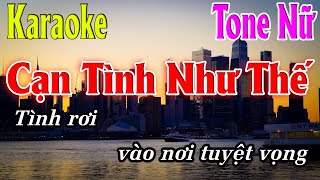 Cạn Tình Như Thế Karaoke Tone Nữ  Dm  Karaoke Lâm Organ  Beat Mới [upl. by Dorlisa]