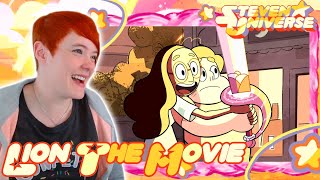 Im Getting SUS Steven Universe s1 Eps 17amp18 Lion 2 The Movie amp Beach Party Reaction [upl. by Aisan]