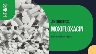 moxifloxacin  Uses Dosage Side Effects amp Mechanism  Avelox [upl. by Virgilio]