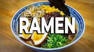 Schnelles Ramen Rezept  Ramen zu Hause selber machen in knapp 30 Minuten [upl. by Havot]