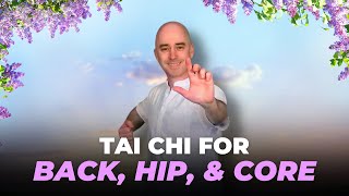 Tai Chi for Back Hip and Core  Tai Chi for Beginners  15min Flow [upl. by Ahsart]