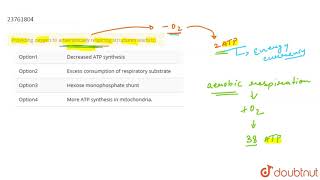 Providing oxygen to anaerobically respiring structures leads to [upl. by Natsrik]