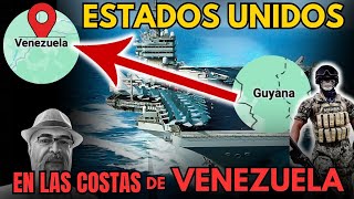 Venezuela Portaavion USS Georje Washington cerca del conflito Intervencion armada de EEUU [upl. by Aretahs]