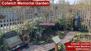 Colwich Memorial Garden  Colwich Junction  Rail Accident  19th September 1986  Staffordshire [upl. by Corliss378]