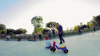 Kid gets knocked out at skatepark [upl. by Willett]