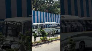 APSRTC  Indra AC Seater Coach  Towards Majestic Bus Stand Bengaluru shorts viral trending [upl. by Rapsag]