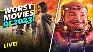 Top 10 Worst Movies Of 2023 [upl. by Yolane]