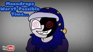 Moondrops worst possible time  FNAF Security Breach  Animation [upl. by Elleinnod]