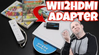 How Good Can A Cheap Wii2HDMI Adapter Actually Be in 2022 [upl. by Nylle]