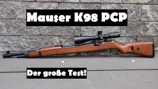 Luftgewehr Mauser K98 PCP  Mein Test und Review [upl. by Weinman983]