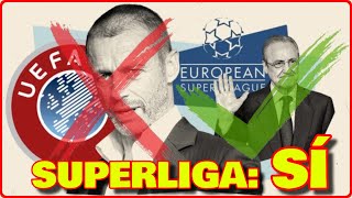 💣💥BOMBAZO MUNDIAL ¡¡¡HABRÁ SUPERLIGA ✔✔ DÍA HISTÓRICO PARA EL FÚTBOL EUROPEO⚽🏆 ADIÓS CEFERÍN [upl. by Gail827]