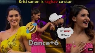 Dance plus 6 kriti Sanon and farah on show Raghav Juyal Comedy raghavjuyal raghavcomedy [upl. by Atirehs]