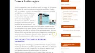 Comprar Crema Dermology  Crema Efectiva para las Arrugas [upl. by Gold]