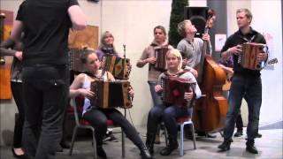 Norwegian Diatonic Accordion Orchestra quotSmåradaranequot 3 [upl. by Dnalyr349]