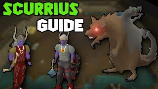 OSRS Scurrius Guide  How to Fight Scurrius The Rat King [upl. by Yklam]