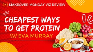 The Cheapest Ways to Get Your Protein  Viz Review w Eva Murray  2023 Week 8 [upl. by Kelly450]