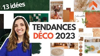 Tendances déco 2023  13 idées pour transformer son chez soi [upl. by Kenna]