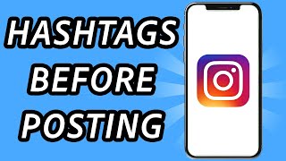 How to add hashtags on Instagram Reels before posting FULL GUIDE [upl. by Reina]