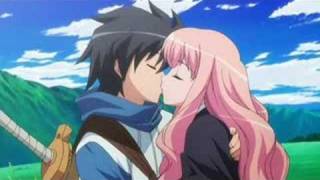 Zero no Tsukaima Op 1 First Kiss [upl. by Donielle]