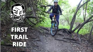 Your First MTB Trail Ride  Mountain Biking Explained EP3 [upl. by Osnofledi]