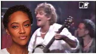 FIRST TIME REACTING TO  quotMandolin Windquot  Rod Stewart amp Ron Wood [upl. by Maura957]