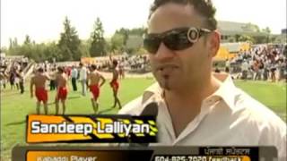 Kabaddi Super Star Sandeep Lallians Best Raids n Interview [upl. by Lilybel]