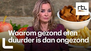 Dit is waarom gezond eten duurder is dan ongezond eten  RTL NIEUWS [upl. by Tennes]