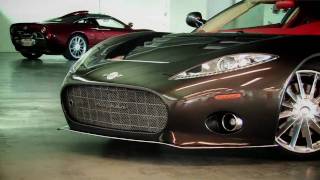 Spyker C8 Aileron Track test [upl. by Berry]