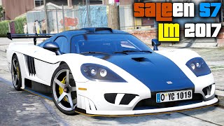 Saleen S7 LM 2017  GTA 5 Real Life Car Mod  Download Link [upl. by Guyon144]