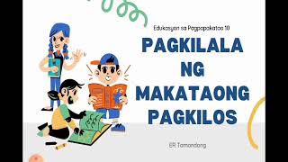 EsP 10 I Quarter 2 I Pagkilala sa Makataong Kilos I ER Tamondong [upl. by Enilrac]