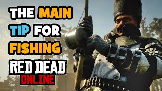 The Best Tip for Easy Fishing in Red Dead Online [upl. by Namurt973]