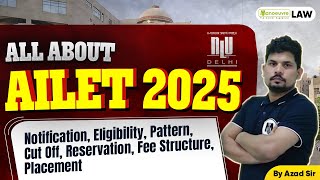 AILET 2025 Complete Syllabus  Paper Pattern  Important Topics  Preparation Strategy [upl. by Dennie957]