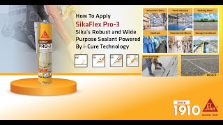 Introducing Sikaflex Pro3 Your Ultimate Sealant Solution  iCure Technologyquot [upl. by Stig]