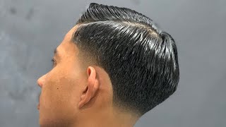 TAPER FADE TUTORIAL  step by step 💈asmr [upl. by Rodenhouse399]