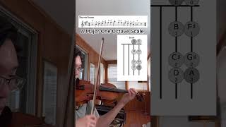 A Major One Octave Scale classicalmusic violinist violin music classicalmusicfans violinmusic [upl. by Gamages]