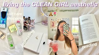 living the ✨clean girl✨ aesthetic for a day [upl. by Clerc233]