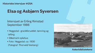 25A  Elsa og Asbjørn Syversen [upl. by Annaear]