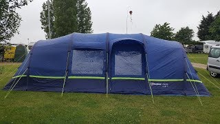 Putting up our Berghaus Air 8 tent [upl. by Allenrac]