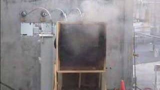 480 volt 3phase Arc Flash Demonstration [upl. by Hudnut]