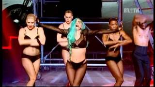 Lady Gaga  The Edge of Glory  judas Live in Paris X factor [upl. by Saberhagen]