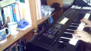 YVZPOP2 Techno Remix Roland GW8 Keyboard Workstation [upl. by Jobina]