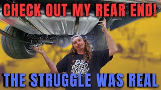 Rear End FIASCO  Fire Grinding FRUSTRATION Ford 9 Inch Install [upl. by Kyla]