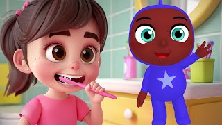 Brush Your Teeth Song amp Yes Yes Bedtime Routine  Nursery Rhymes  5 Little Babies [upl. by Yvan]