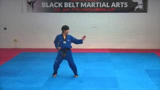 1st Dan Black Belt Poomsae Koryo Taekwondo [upl. by Ahser585]